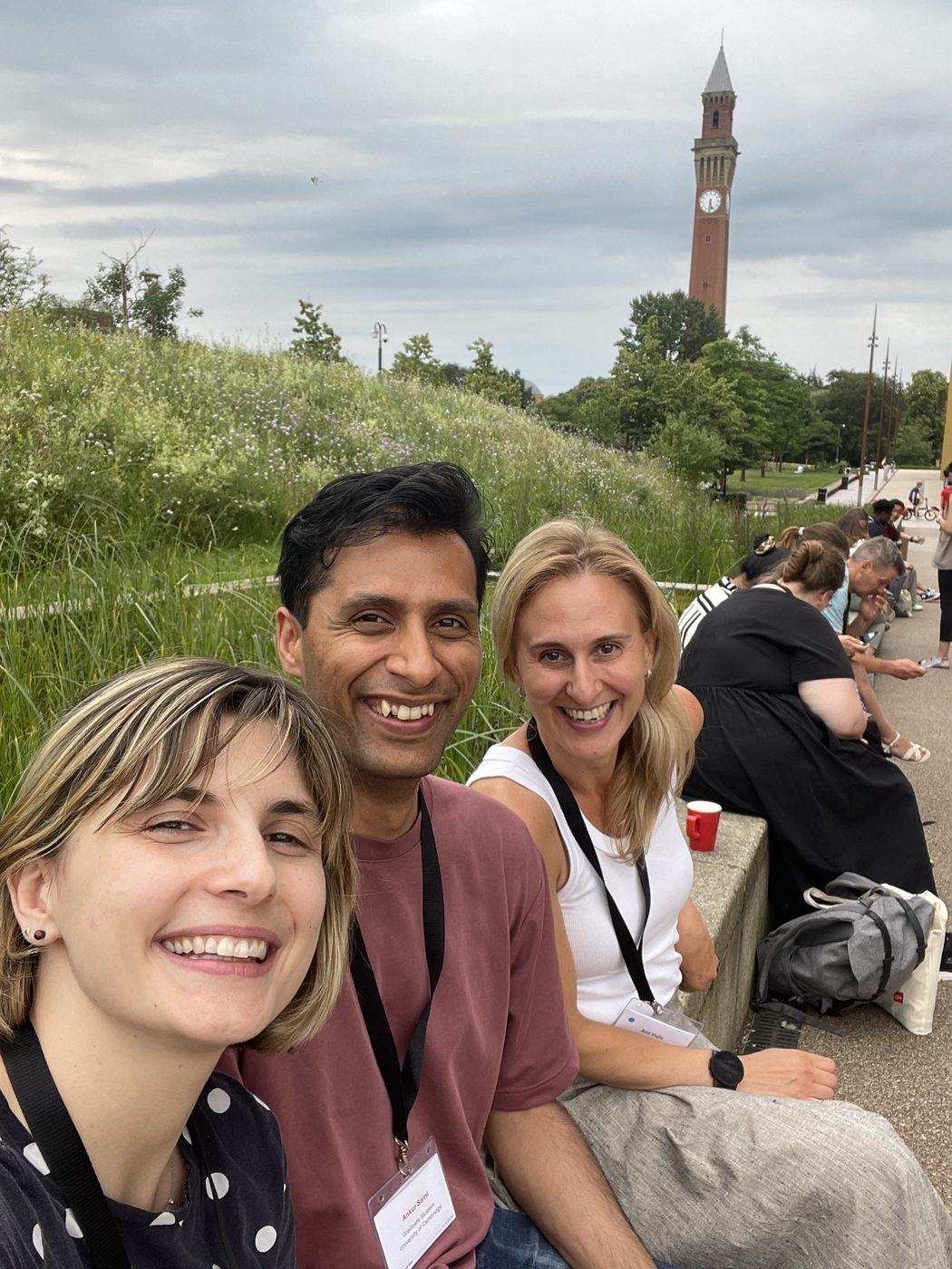 The Vujic and Murphy labs together at ISHR